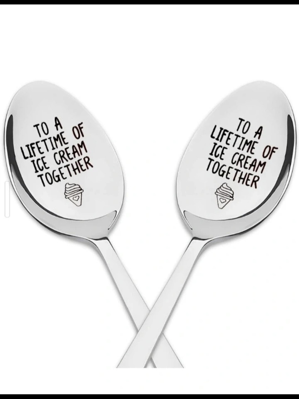 BN couples Ice cream spoons  2pc